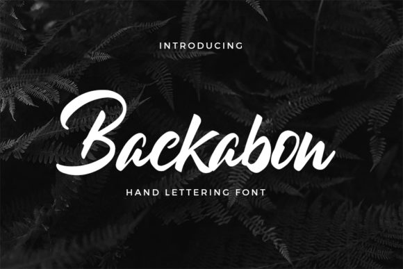 Backabon Font - Preview 2