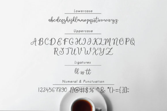 Besttea Font - Preview 1