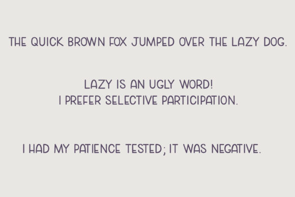 Cozy Caps Font PNG with transparent background - Preview 2