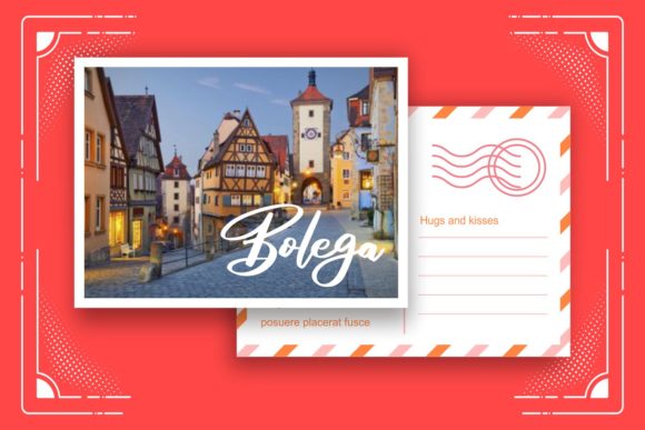 Rosega Font PNG with transparent background - Preview 3
