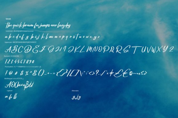 Deglas Font - Preview 5