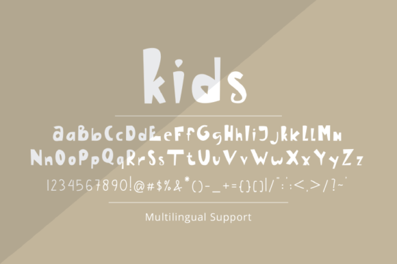 Kids Font - Preview 4