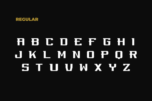Reguilon Font PNG with transparent background - Preview 1