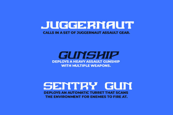 Defour Font - Preview 2