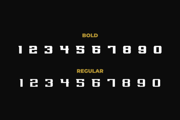 Reguilon Font PNG with transparent background - Preview 3