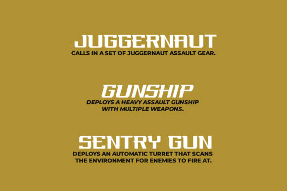 Reguilon Font PNG with transparent background - Preview 6