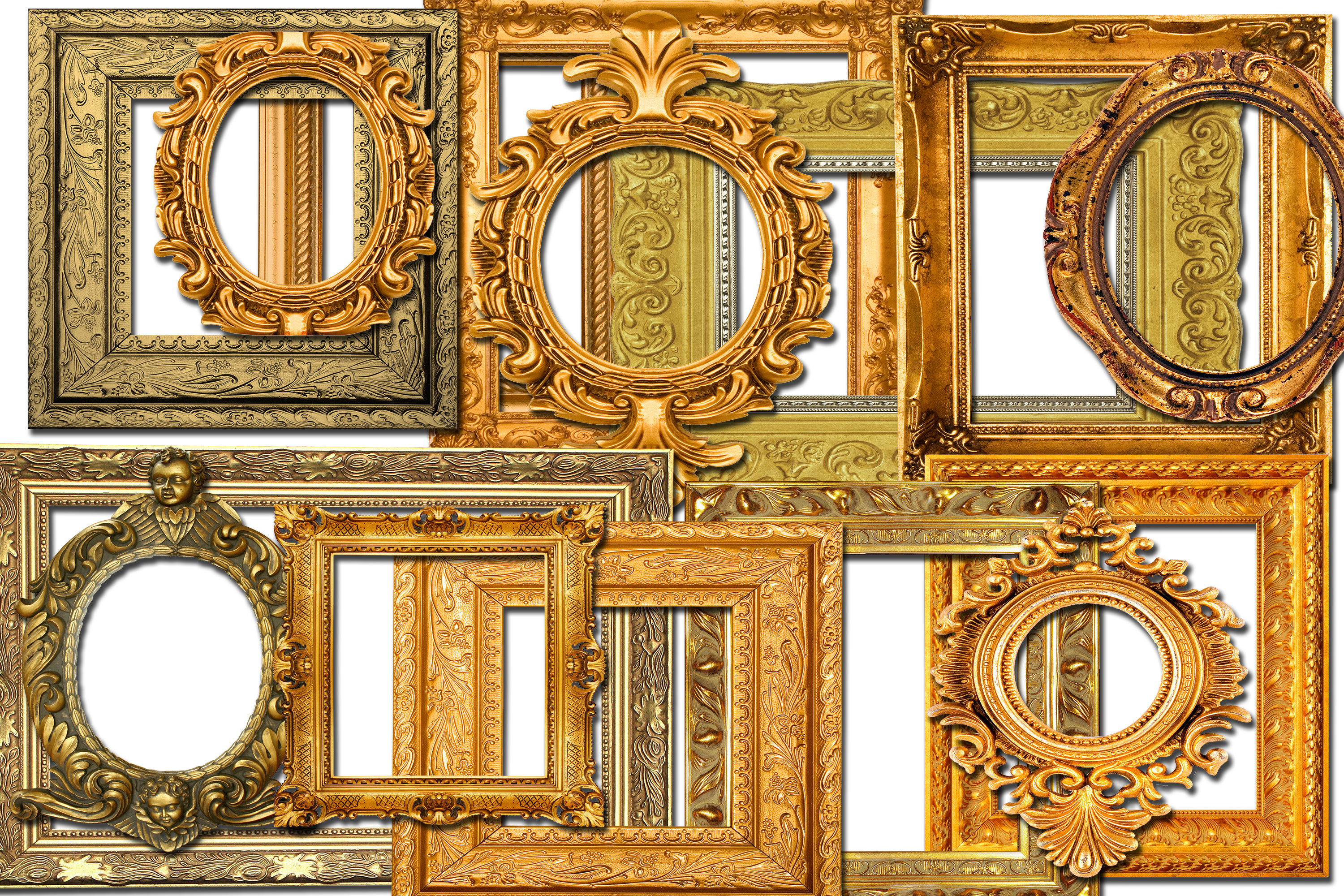 Vintage Gold Frames