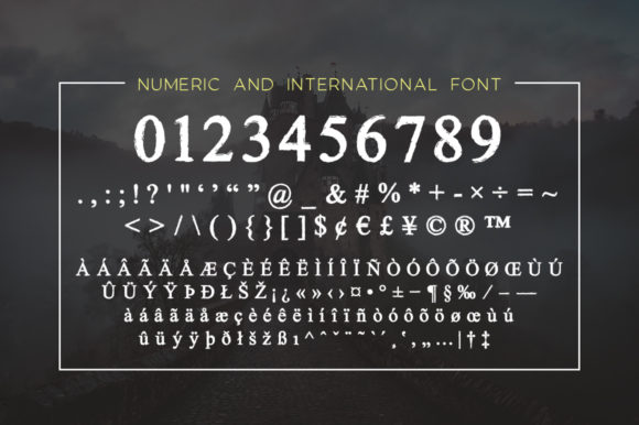 Romeoface Font PNG with transparent background - Preview 5