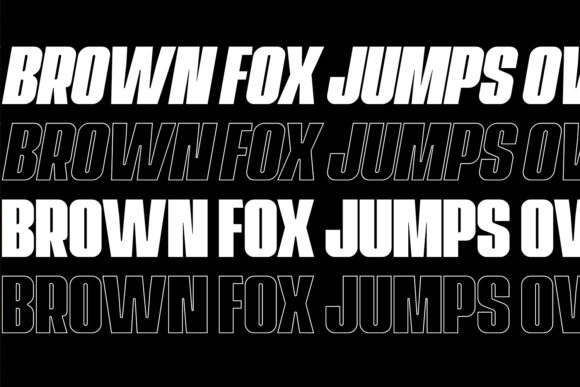 Navada Font PNG with transparent background - Preview 5