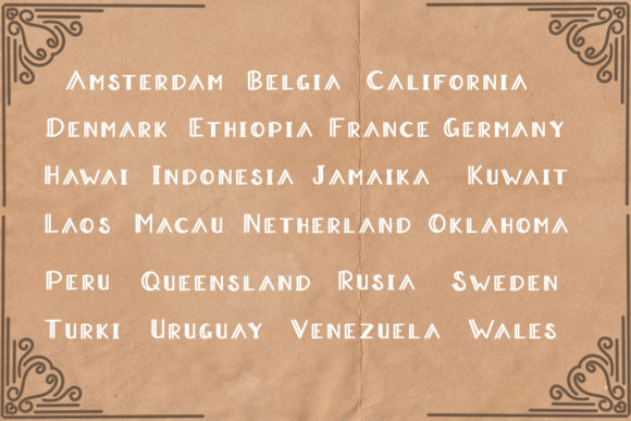Aradeva Font - Preview 2
