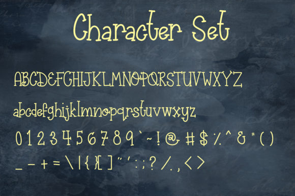 Punkadoodle Font PNG with transparent background - Preview 3