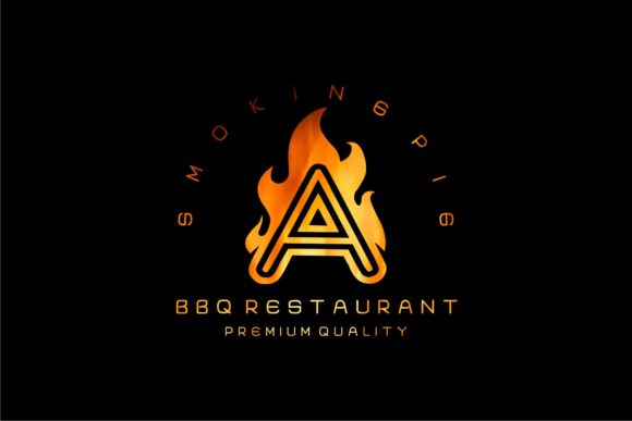 Fire Font - Preview 1