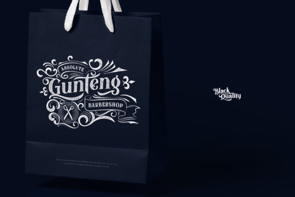 Black Quality Font - Preview 5