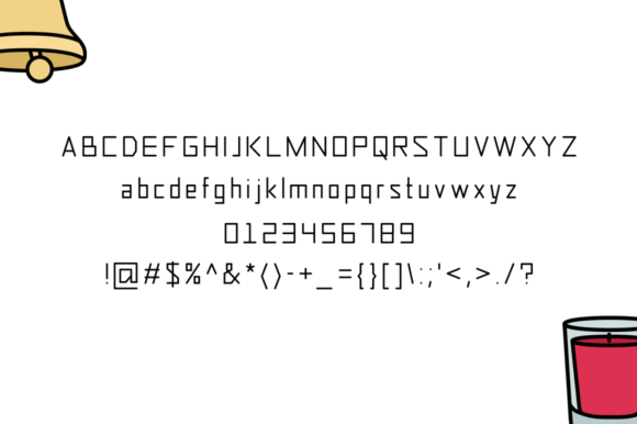 Holiday Font - Preview 1