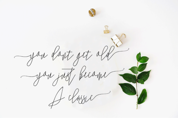 Marthilla Font PNG with transparent background - Preview 1