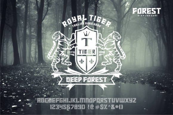 Forest Font - Preview 3