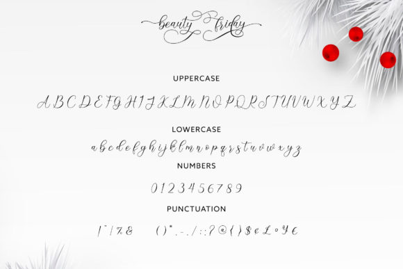 Beauty Friday Font - Preview 6