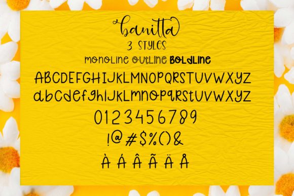 Banitta Family Font - Preview 6