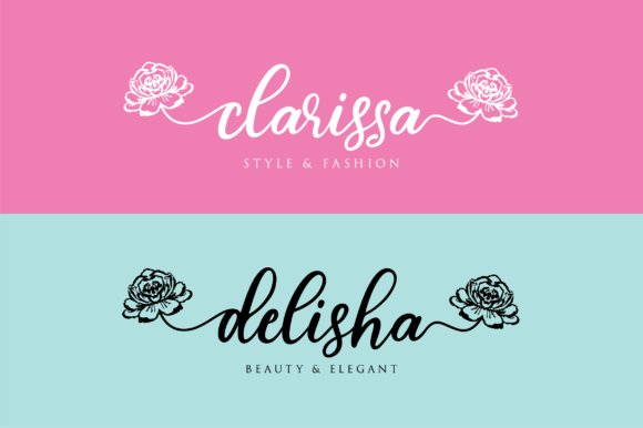 Blossom Font - Preview 1