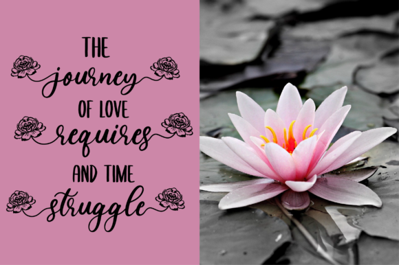 Blossom Font - Preview 2