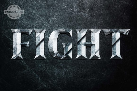 Dark Spartan Font - Preview 3