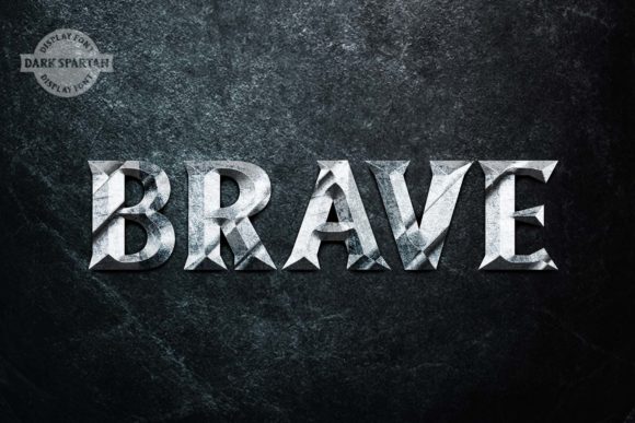 Dark Spartan Font - Preview 4