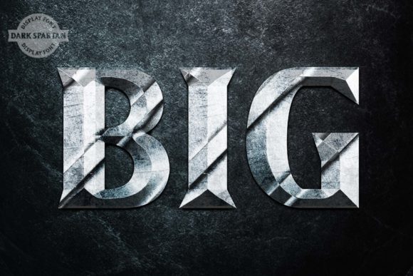 Dark Spartan Font - Preview 5