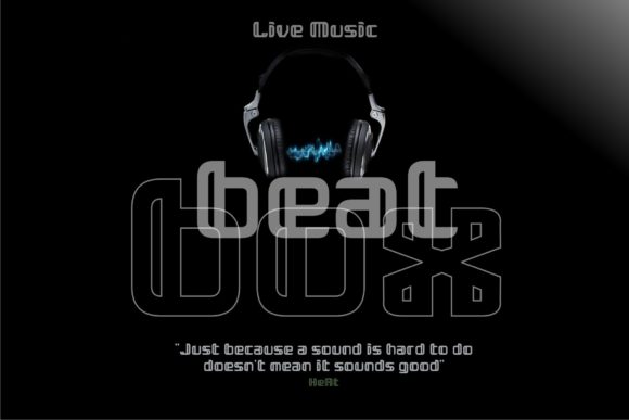 Beatbox Font - Preview 2