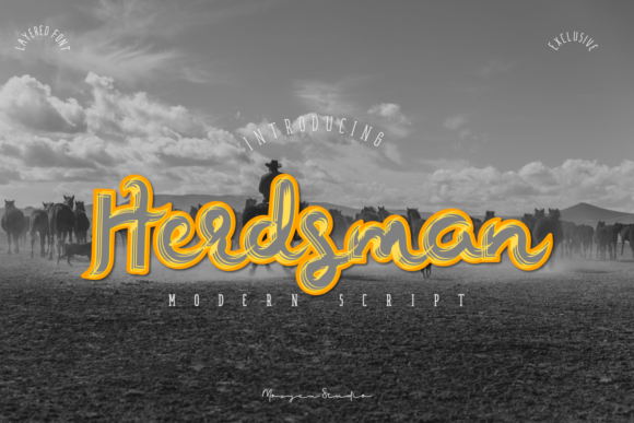 Herdsman Font - Preview 1