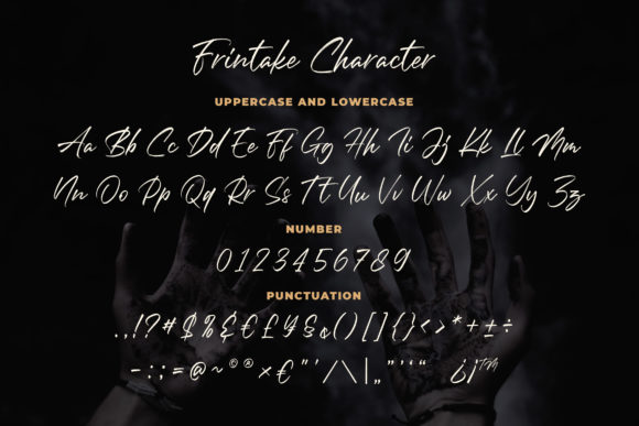 Frintake Font - Preview 3