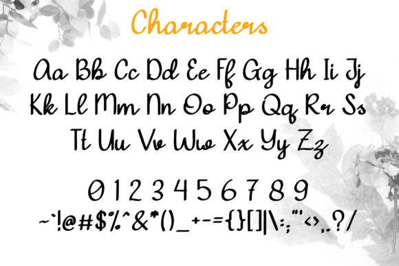 Calliandra Font - Preview 4