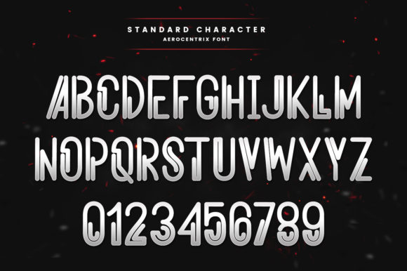 Aerocentrix Font - Preview 3