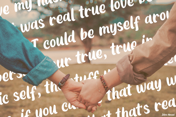 Herlina Font PNG with transparent background - Preview 3