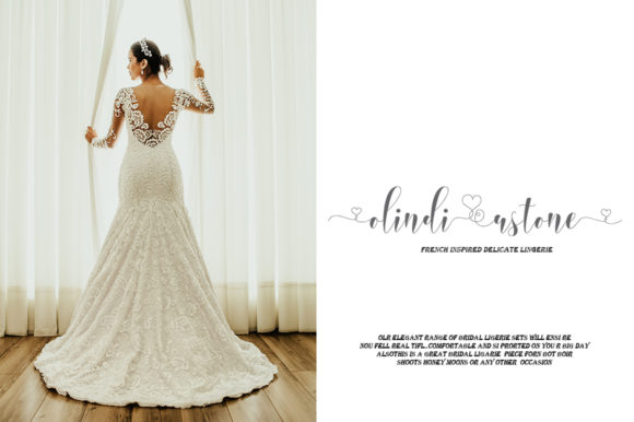Love Henila Font PNG with transparent background - Preview 4