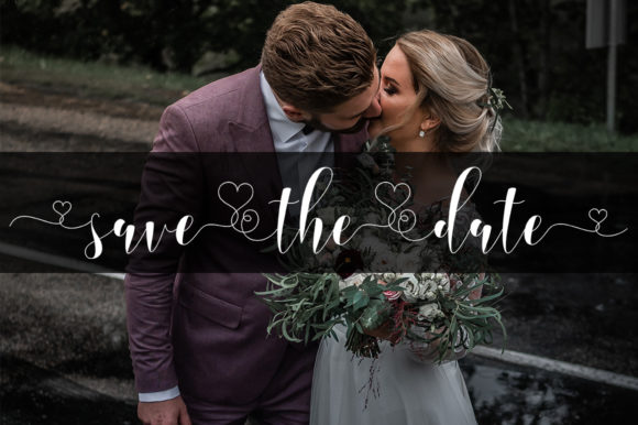 Love Henila Font PNG with transparent background - Preview 6