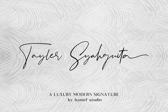Binetta Signature Font - Preview 5