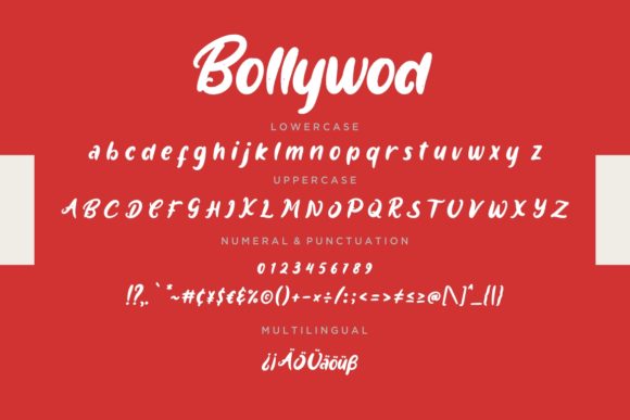Bollywod Font - Preview 6
