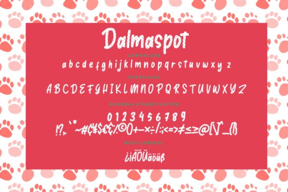 Dalmaspot Font - Preview 6