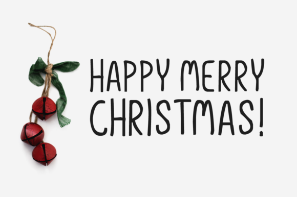 Epic Christmas Font PNG with transparent background - Preview 2