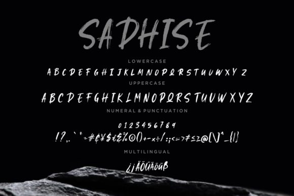 Sadhise Font PNG with transparent background - Preview 6