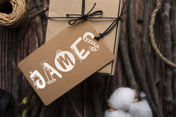 Joyeux Noel Font PNG with transparent background - Preview 4