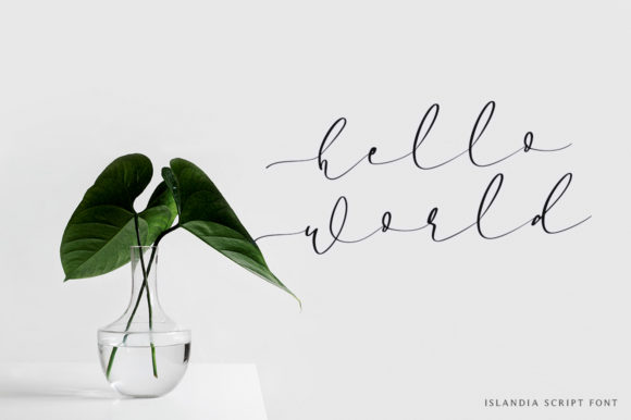 Islandia Font PNG with transparent background - Preview 1