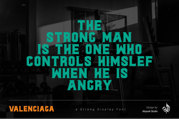 AL Valenciaga Font - Preview 2