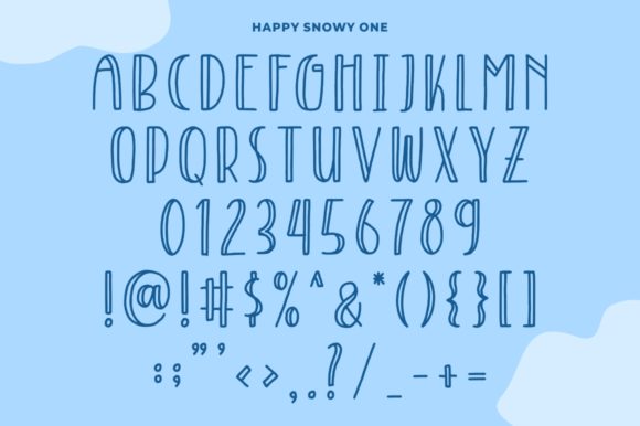Happy Snowy Font - Preview 2