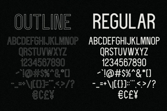 Deflagrate Font - Preview 2