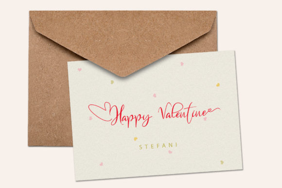 Brenda Valentine Font PNG with transparent background - Preview 6