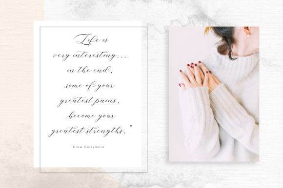 Hello Diandra Font - Preview 2
