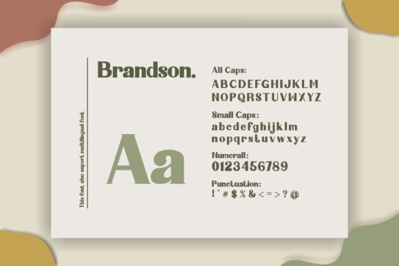 Brandson Font - Preview 5