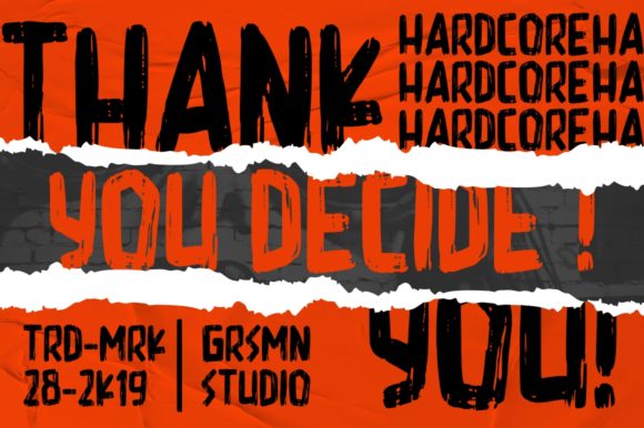 Hardcore Font - Preview 6