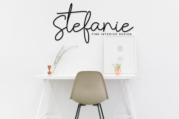 Lattiefa Font PNG with transparent background - Preview 2